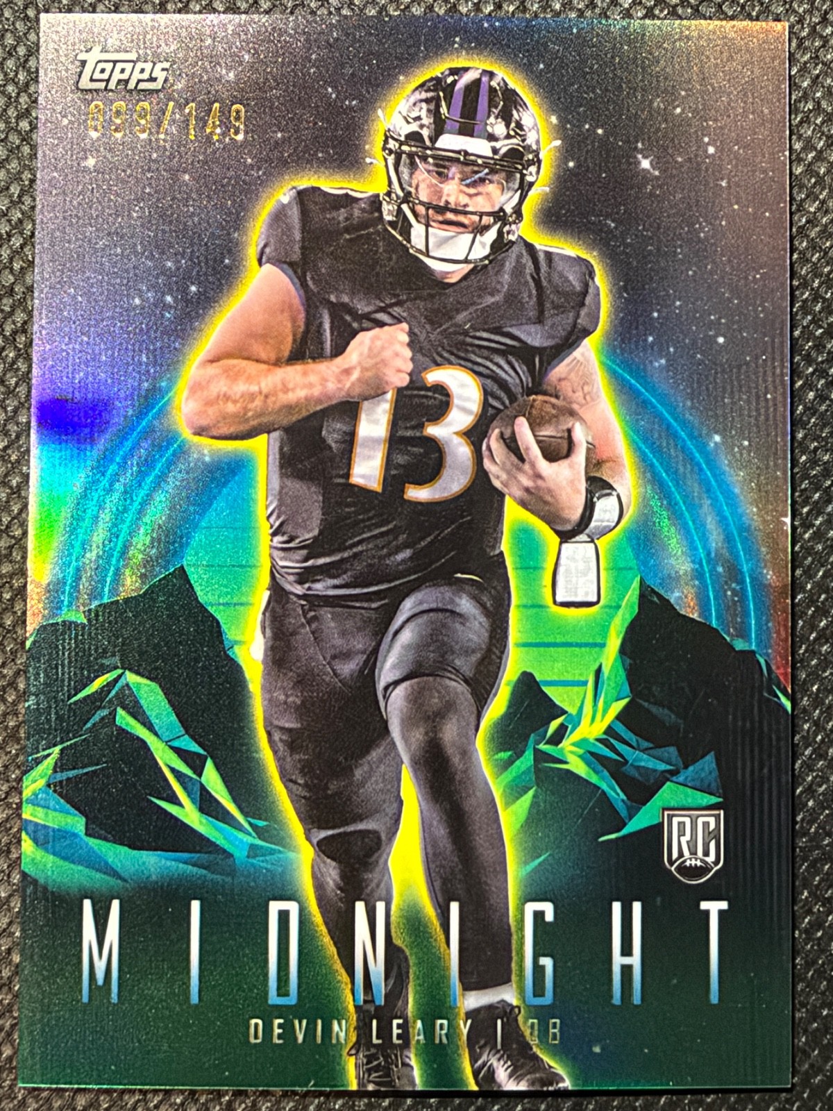 2024 Topps Midnight - Devin Leary #8 Morning 99/149 (RC)