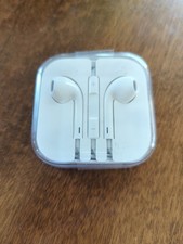 Apple Wired Ear Buds w/Case iPhone iPad iPod 3.5mm Aux Jack Headphones NOS