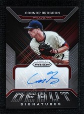 2022 Panini Prizm Debut Signatures Connor Brogdon #DS-CB Auto 0s1o
