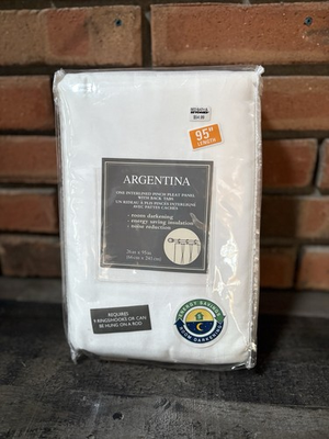 #ad #ad Bed Bath Beyond Panel Curtain Light Blocking 26” x 95” Pinch Pleat w Back Tabs $24.00