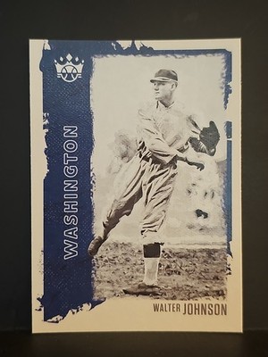 2021 Diamond Kings #14 Walter Johnson HOF SENATORS 