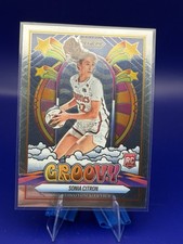 2025 Panini Prizm WNBA Sonia Citron Rookie Groovy #13 Washington Mystics RC