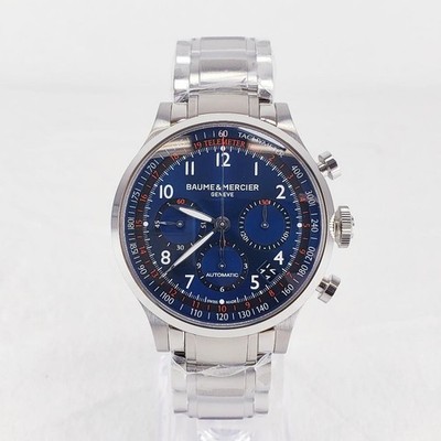 Baume & Mercier Capeland Chronograph Stainless Steel Wristwatch - 65716 MOA10066