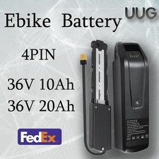 UUG 36V 10Ah/20Ah Ebike Lithium Battery For 200W-1200W Motors 4PIN