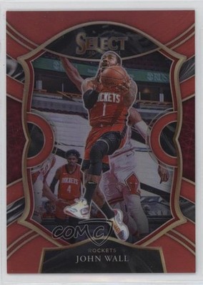 2020-21 Panini Select Concourse Red Prizm 104/199 John Wall #31 9u1