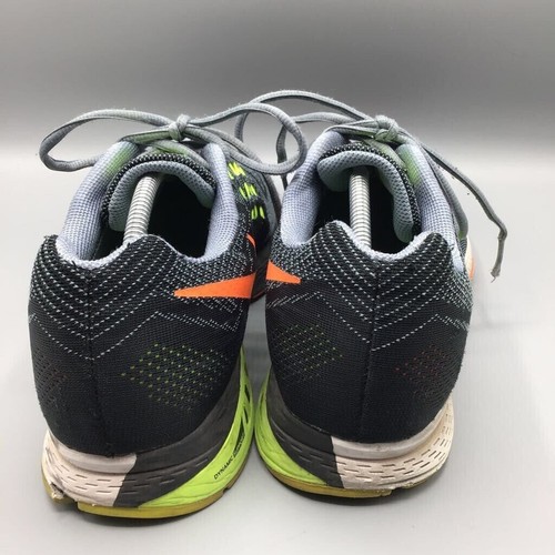 Nike Shoes Mens 12 Air Zoom Structure 18 Running Sneakers Gray Green Low Top - Bild 4 von 8