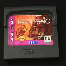 The Lion King (Sega Game Gear, 1995) Authentic Tested & Working