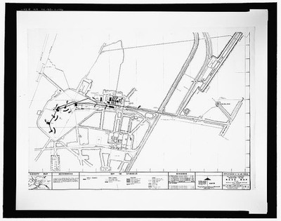 Clear Air Force Station Alaska 1965 Ballistic Missile Early Warning System Map