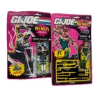 Vintage 1992 G.I. Joe Ninja Force Storm Shadow & Scarlett Action Figure MOC NEW