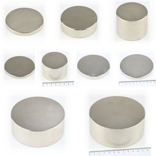 Super dischi magnetici al neodimio potenti grandi Ø50 mm - Ø120 mm fino a 750 kg rotondi N45 N52