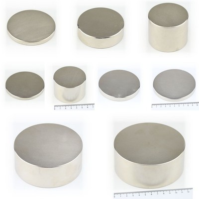 Starke Neodym Super Scheiben Magnete Groß Ø50mm - Ø120mm bis 750KG Rund N45 N52