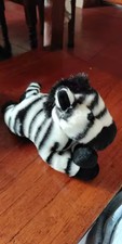 New 8" Zebra PLUSH Stuffed Animal Plush Toy