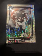 2021 OPTIC RATED ROOKIE SILVER CIRCLES KHALIL HERBERT RC #'d /125 - BEARS