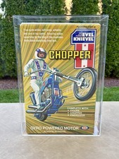 Evel Knievel - Stunt Cycle - CHOPPER - Ideal 1976 - AFA 80+ (9.0) - HIGH GRADE -