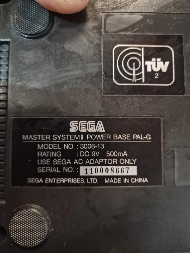 Console  Sega Master System 2 Da Testare - Immagine 4 di 4