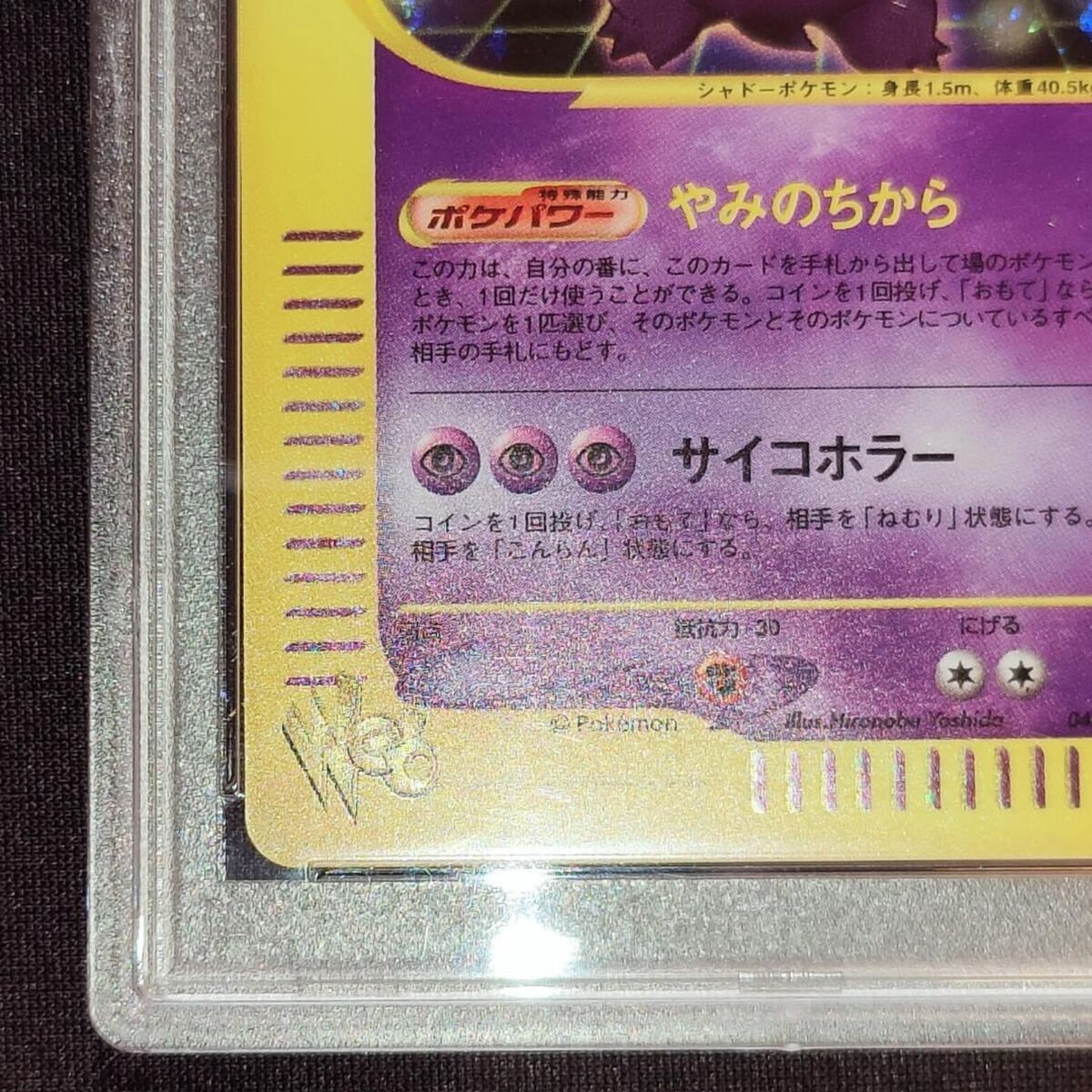 PSA 10 Gengar 047/048 1st Edition Web Holo 2001 Japanese PSA 10 Gengar 047/048 1st Edition Web Holo 2001 Japanese