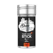 the shave factory Hair Wax Stick Clay, Long-Lasting Styling Wax for Smoothing &
