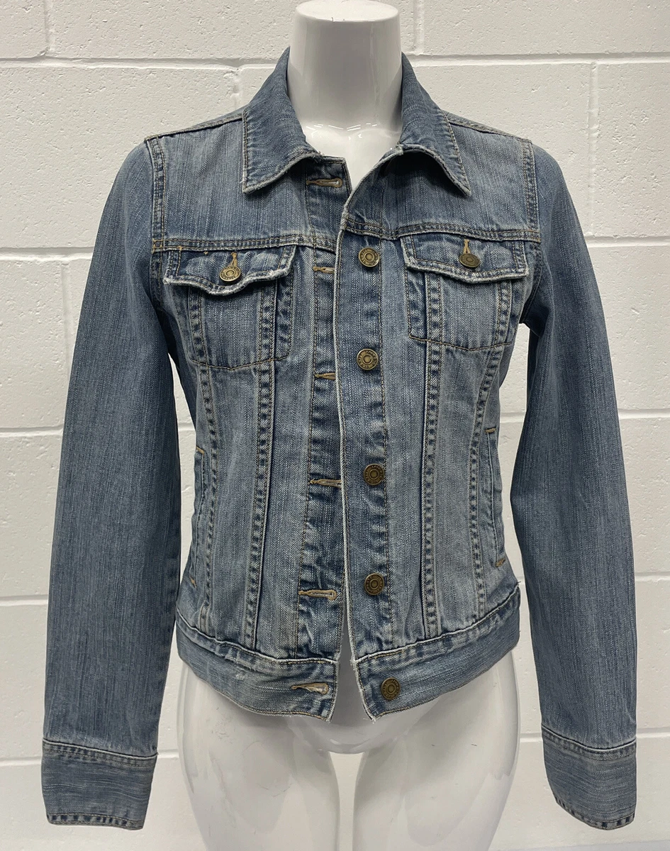 Extra small shop denim jacket