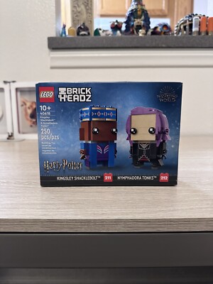 Brick Heads Harry Potter Kingsley Shackle Bolt And Numphadora Tonks