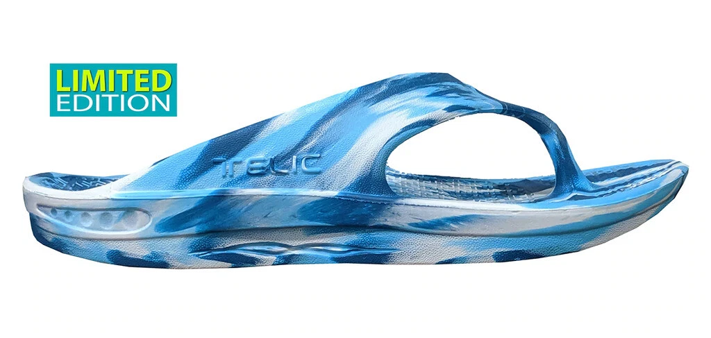 TELIC Recovery Comfort Flip Flop Lightweight Waterproof Sandal in