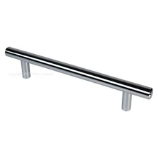 7" Top Knobs M1848 Polished Chrome Bar Pull Cabinet Door Drawer Handle 5"cc