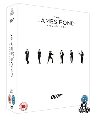 The James Bond Collection Blu-ray [Region Free] 24 Movie