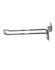 METAL Euro Slatwall Hooks euro hooks 4MM thick 6"-8"-10"-12" STRONG AND DURABLE