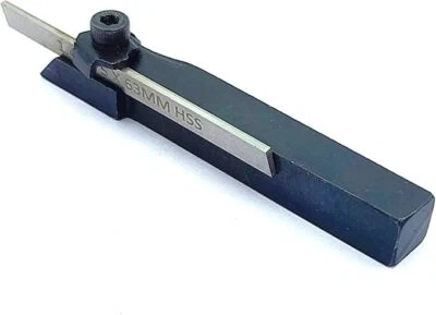 A.D. INTERNATIONAL Mini Lathe Cut off Square Parting Tool + HSS Blade For Emco Unimat Lathes