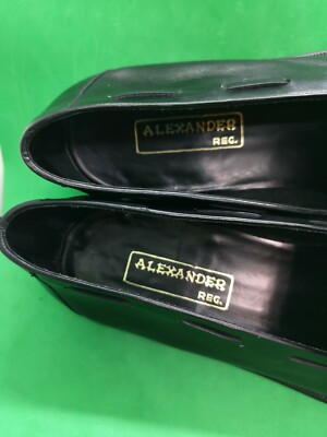 Alexander Reg Black Leather men