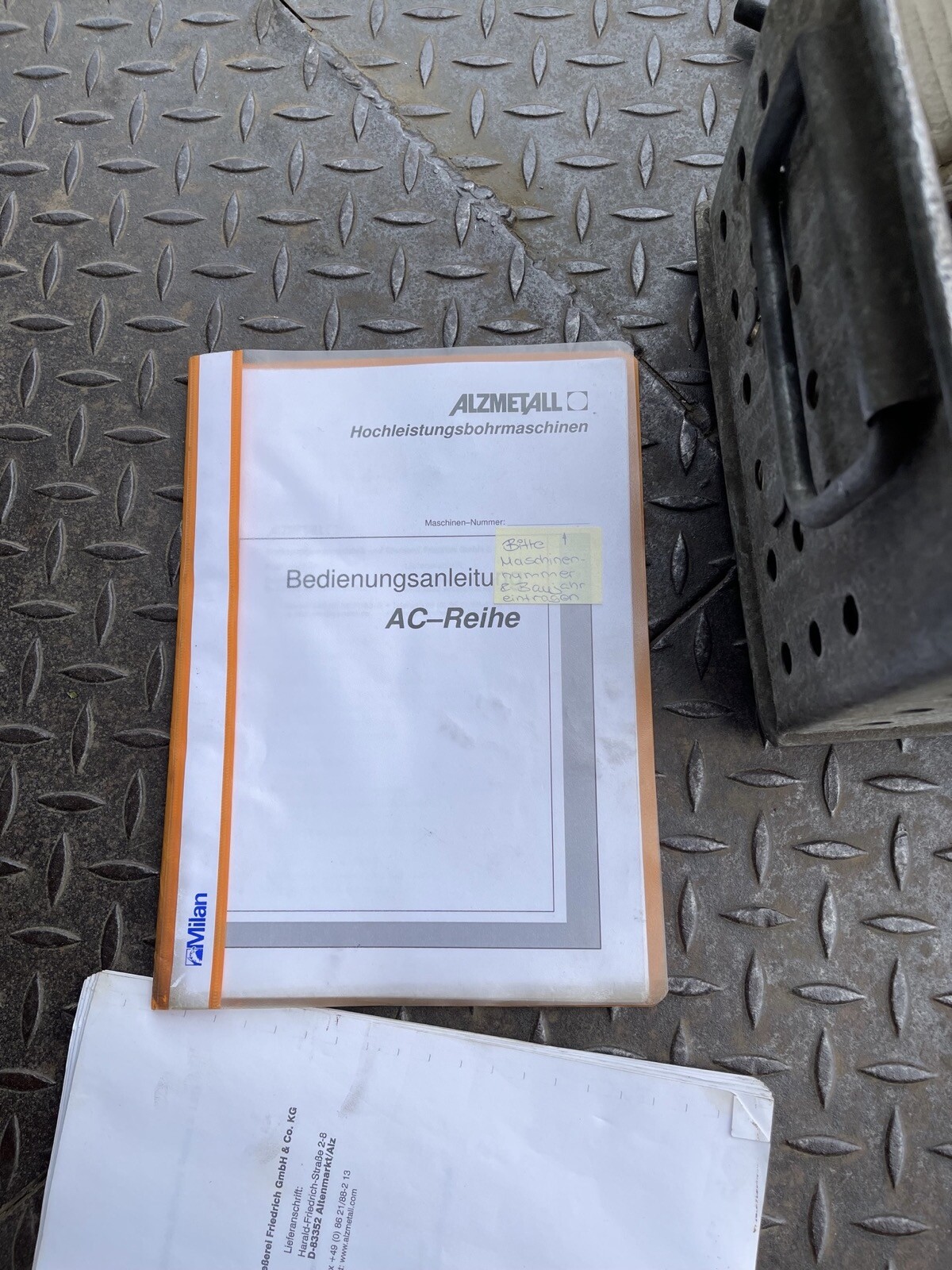Säulenbohrmaschine ALZMETALL - AC 25 AS – Bild 7