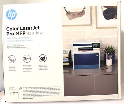 hp Color Laser Jet Pro MFP (4301fdw) High Performance Printer
