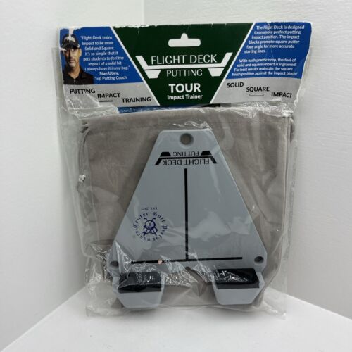 Flight Deck Tour Golf Putting Training Aid - new with Congressional logo