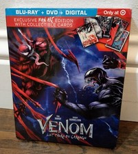 Venom: Let There Be Carnage Target Exclusive Blu-ray/DVD/Digital Brand New