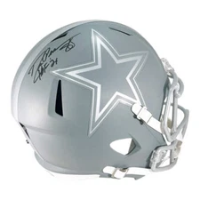 Drew Pearson Signed HOF 21 Inscription Dallas Cowboys Slate Alternate Speed Full