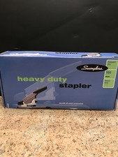 Swingline 39005 Heavy-Duty Stapler, 160-Sheet Capacity, Black / Gray. Open Box.