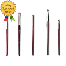 - BRUSH SET for HOODED or SMALLER EYES 5PC - Eyeshadow Brush Set for Blending,