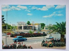 TRANI Lido Colonna Pizzeria da Felice Caffè Angelito FIAT 600 vecchia cartolina
