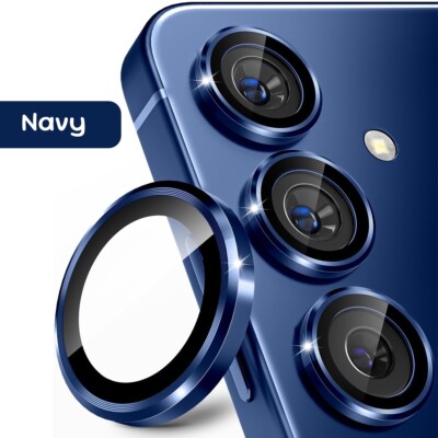 For Samsung Galaxy S25 Ultra S25 Plus Metal Rings Camera Lens Protector Cover