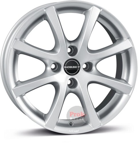 4 cerchi in lega Borbet LV4 per Hyundai i10 AC3 cerchi da 15 pollici