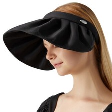 Oh Sun Protection Hat for Women Adjustable Brim Sun Cap UPF50 Shell Beach Hats