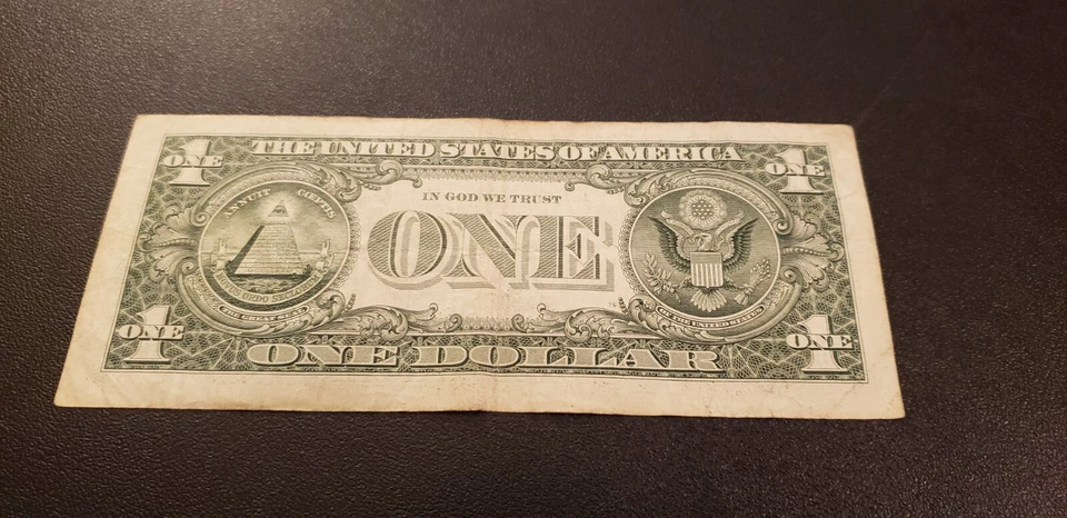 February 26, 1963 - D 02261963 J BIRTHDAY Note $1 Dollar Bill 2013 Historical - Image 3 of 4