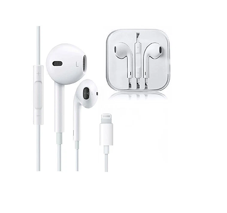 Auriculares originales Apple Lightning para iPhone 11 Pro, XS Max, X, XR, 8  plus