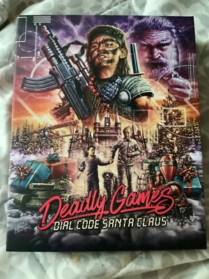 DEADLY GAMES w/LIMITED EDITION SLIPCOVER (4K UHD/Blu-Ray) vinegar syndrome