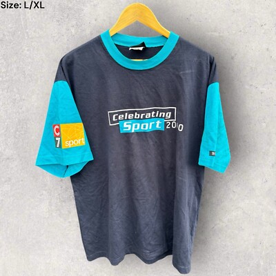 SYDNEY 2000 OLYMPIC GAMES CHANNEL SPORT BONDS SHIRT Size Large