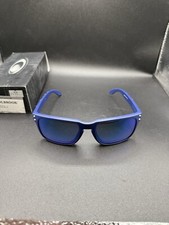 Oakley Holbrook Matte Blue B1B Jade Iridium Lenses OO9102-82