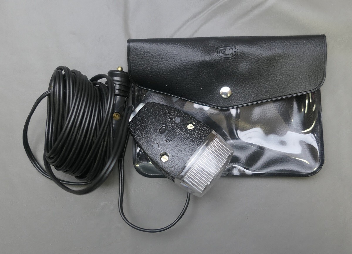 NOS 1960 - 1980's Hella Magnetic 12V Emergency Light Porsche