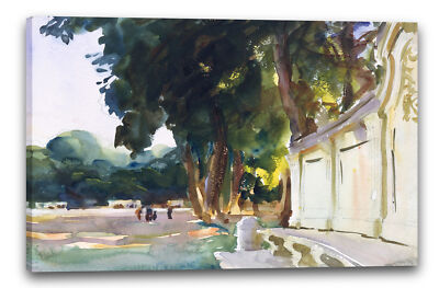 Kunstdruck John Singer Sargent - Spanischer Mittag, Aranjuez