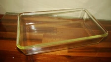 PYREX Glass Rectangular Utility Dish Corning Mark Early 1915-19 HTF #231 Vtg
