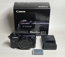 Canon PowerShot G7X Mark II Black Good condition Used