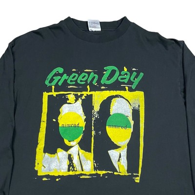 T-America Vintage 90s Green Day Nimrod Long Sleeve Tour Shirt  